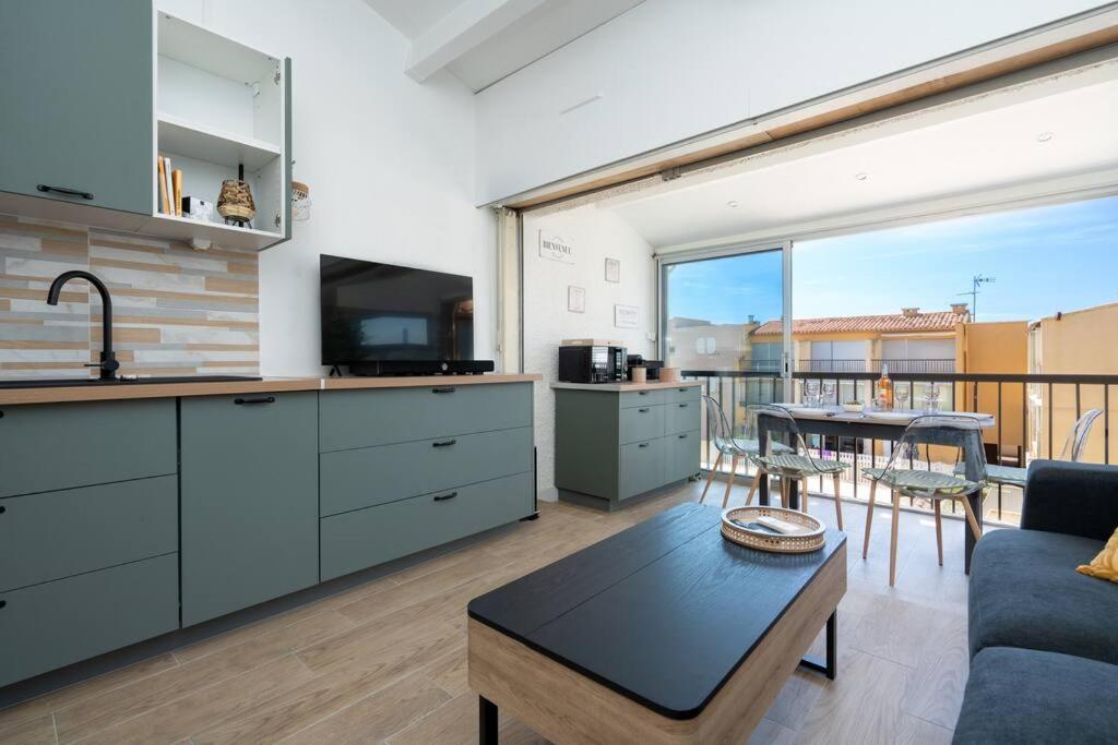 Appartement 5 Personnes Vue Mer 阿格德 外观 照片