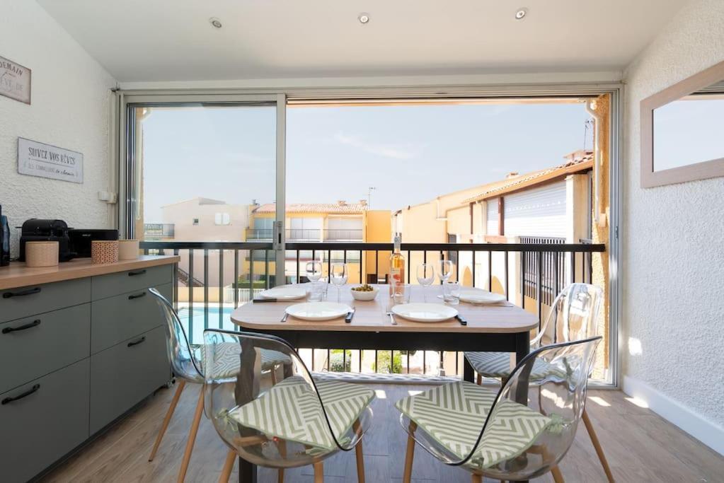Appartement 5 Personnes Vue Mer 阿格德 外观 照片