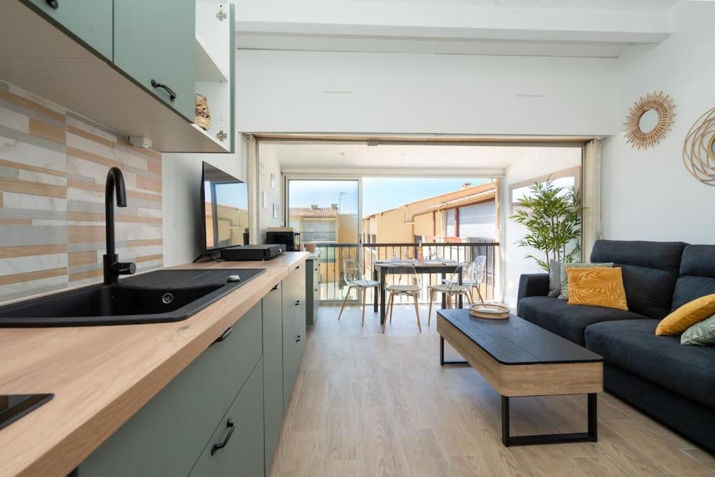 Appartement 5 Personnes Vue Mer 阿格德 外观 照片