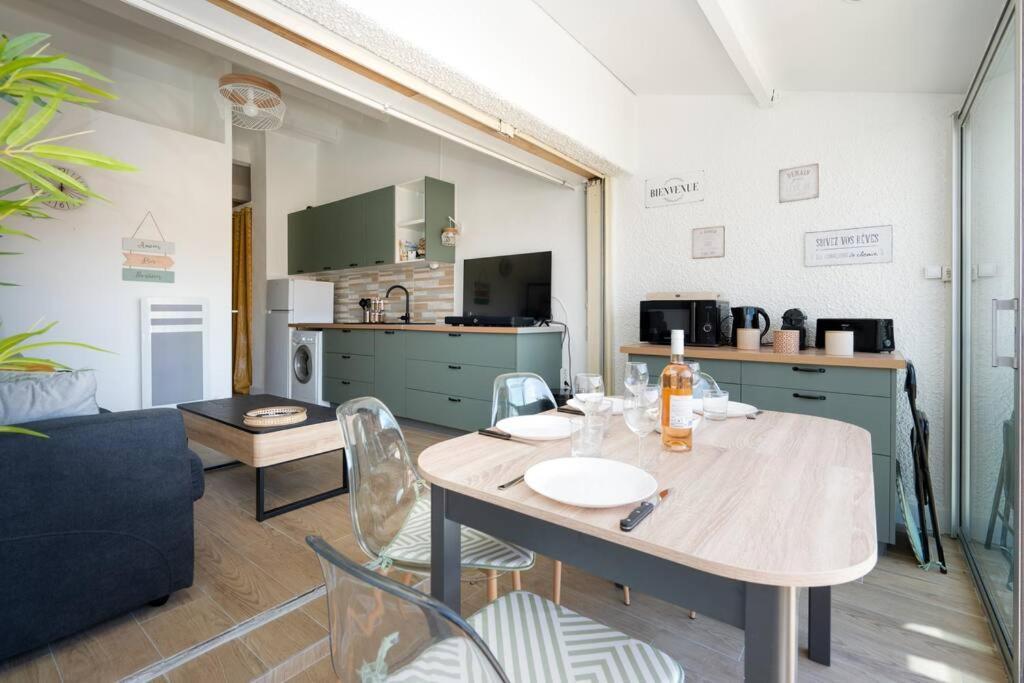 Appartement 5 Personnes Vue Mer 阿格德 外观 照片